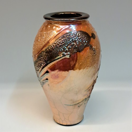 #230752 Raku Glitter Pot $32 at Hunter Wolff Gallery